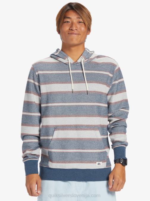 Quiksilver PJ4H577 moški midnight navy super otway odličen otway pulover s kapuco