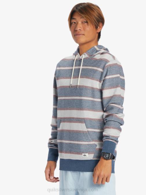 Quiksilver PJ4H577 moški midnight navy super otway odličen otway pulover s kapuco