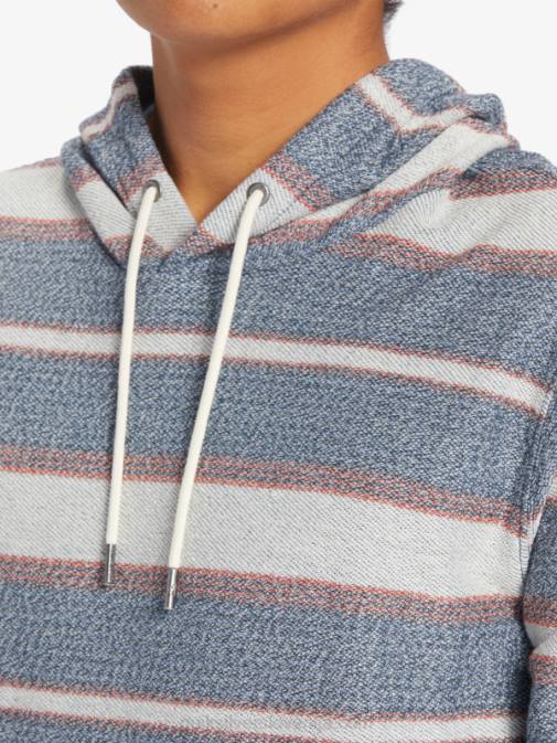 Quiksilver PJ4H577 moški midnight navy super otway odličen otway pulover s kapuco