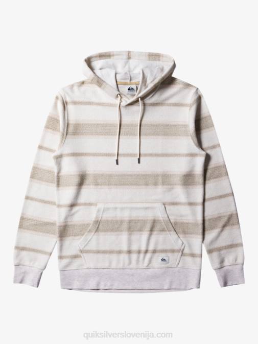 Quiksilver PJ4H578 moški olivno siva super otway odličen otway pulover s kapuco