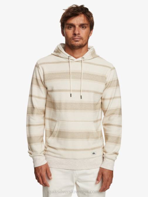 Quiksilver PJ4H578 moški olivno siva super otway odličen otway pulover s kapuco