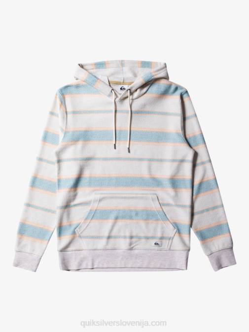 Quiksilver PJ4H579 moški cameo blue super otway odličen otway pulover s kapuco