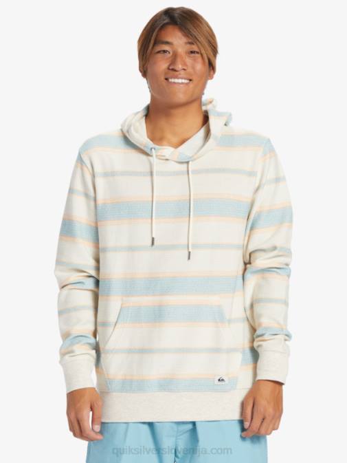 Quiksilver PJ4H579 moški cameo blue super otway odličen otway pulover s kapuco