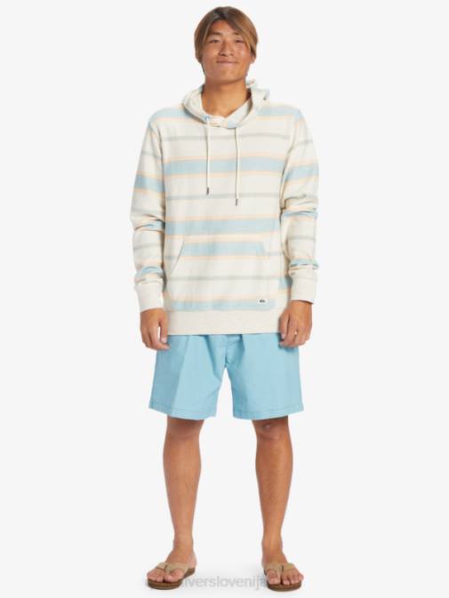 Quiksilver PJ4H579 moški cameo blue super otway odličen otway pulover s kapuco