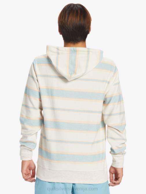 Quiksilver PJ4H579 moški cameo blue super otway odličen otway pulover s kapuco