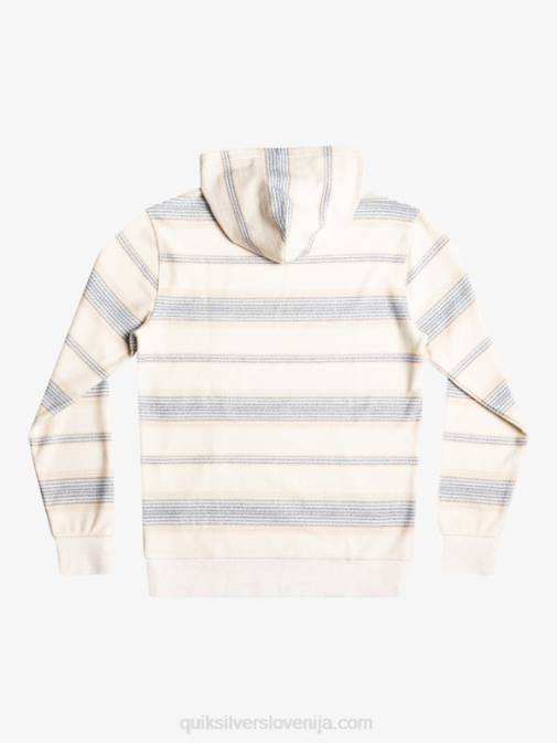 Quiksilver PJ4H582 moški Beringovo morje otway stripe odličen otway pulover s kapuco