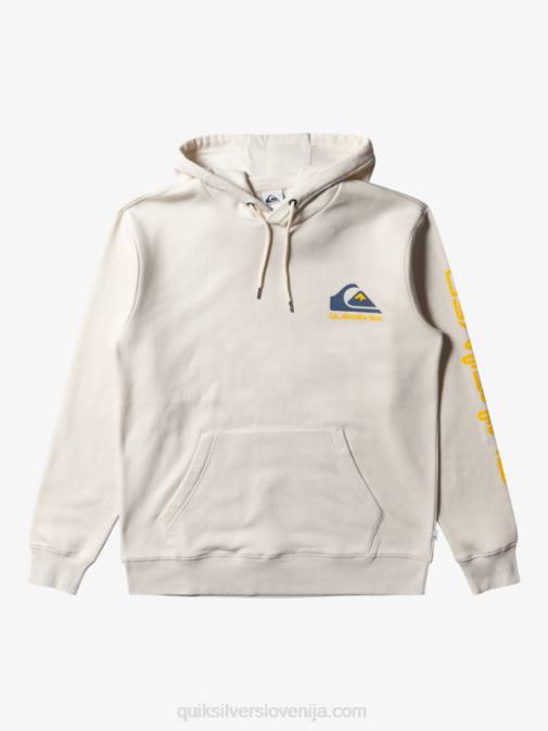 Quiksilver PJ4H642 moški breza omni pulover s kapuco z logotipom