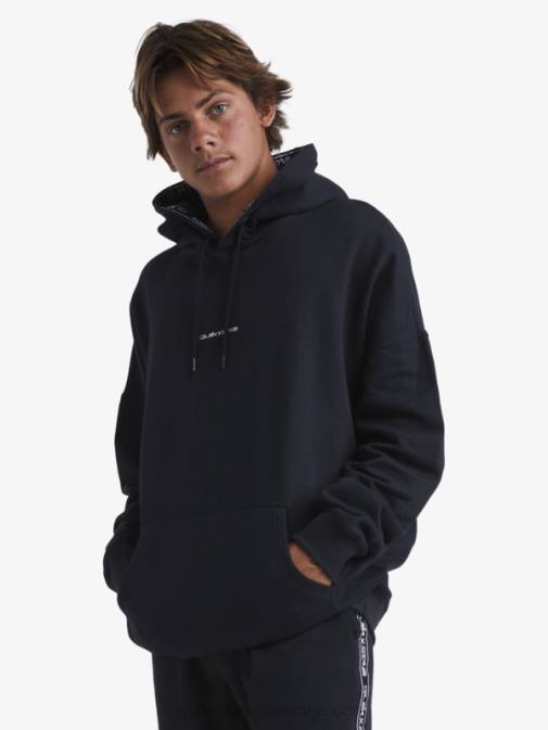 Quiksilver x Stab PJ4H1805 moški Črna jopa s kapuco