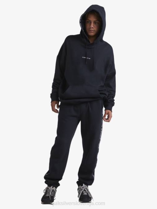 Quiksilver x Stab PJ4H1805 moški Črna jopa s kapuco