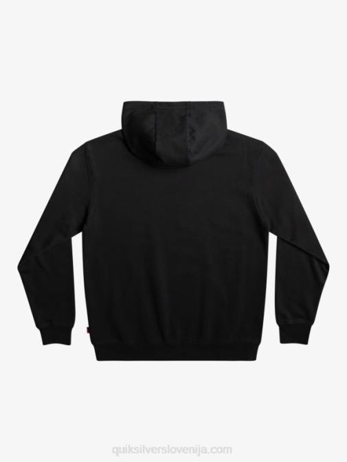 Quiksilver x Stranger PJ4H1806 moški Črna stvari uradni logotip pulover s kapuco