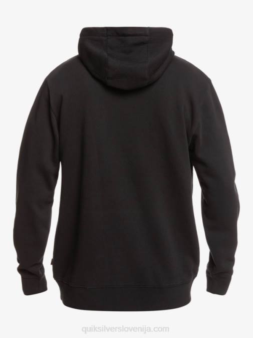 Quiksilver x Stranger PJ4H1806 moški Črna stvari uradni logotip pulover s kapuco