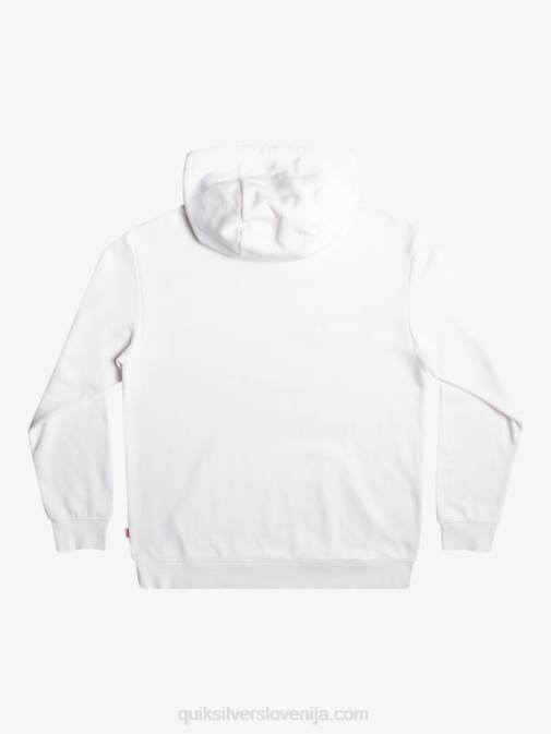Quiksilver x Stranger PJ4H1807 moški bela stvari uradni logotip pulover s kapuco