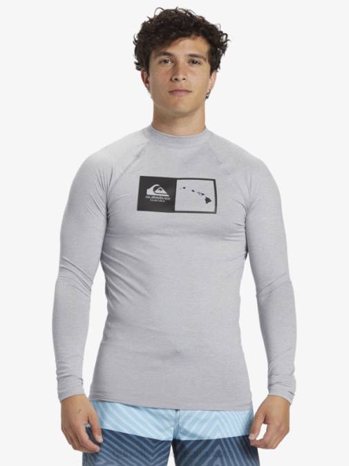 Quiksilver PJ4H1106 moški žled vresa majica z dolgimi rokavi hawaii Double Down upf 50