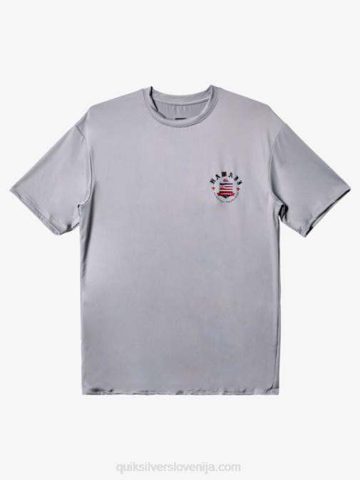 Quiksilver PJ4H1124 moški žled hawaii royalty majica s kratkimi rokavi upf 50
