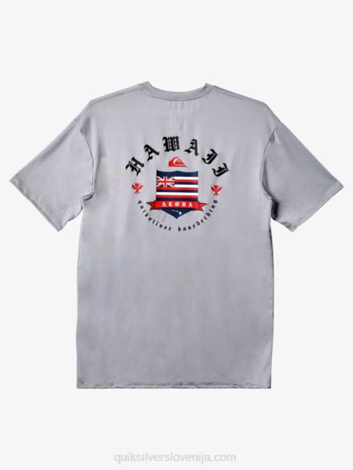Quiksilver PJ4H1124 moški žled hawaii royalty majica s kratkimi rokavi upf 50