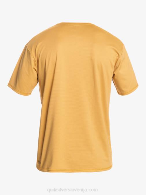 Quiksilver PJ4H1127 moški pšenično vresje heritage heather deskarska majica s kratkimi rokavi upf 50