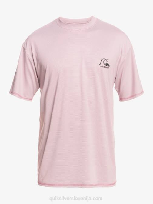 Quiksilver PJ4H1132 moški prašna orhideja heather heritage heather deskarska majica s kratkimi rokavi upf 50