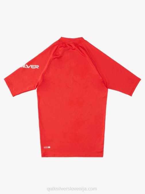 Quiksilver PJ4H1266 moški quik rdeče ščitnik za vse čase s kratkimi rokavi do 50