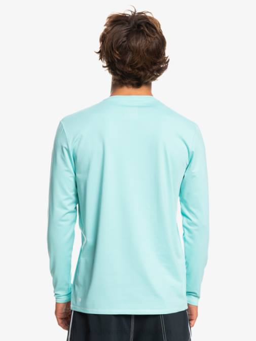 Quiksilver PJ4H1468 moški angel modro resje heritage heather majica z dolgimi rokavi do 50
