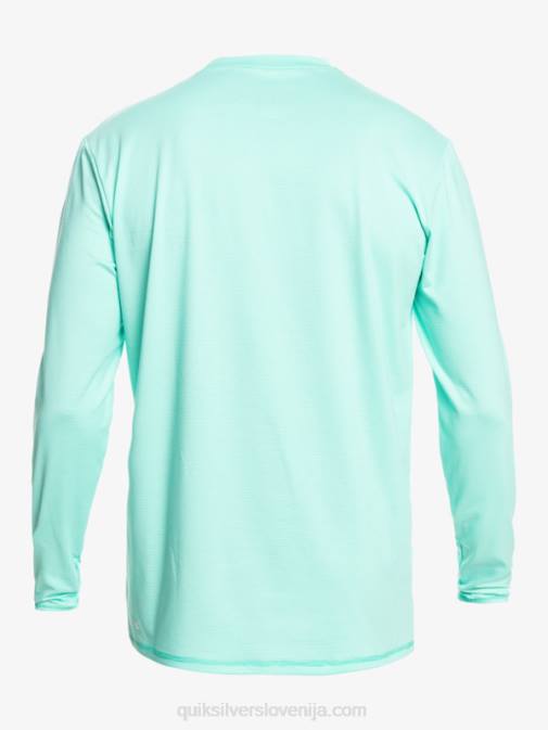 Quiksilver PJ4H1471 moški bazen zelena resa heritage heather majica z dolgimi rokavi do 50