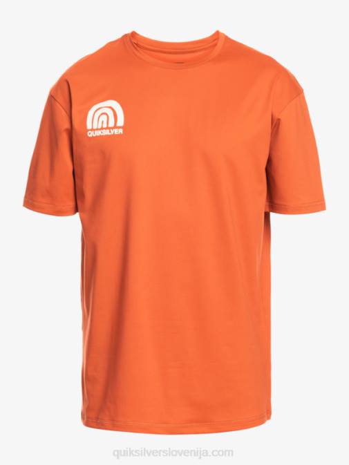 Quiksilver PJ4H1810 moški pekoča omaka mešana majica za deskanje s kratkimi rokavi upf 50