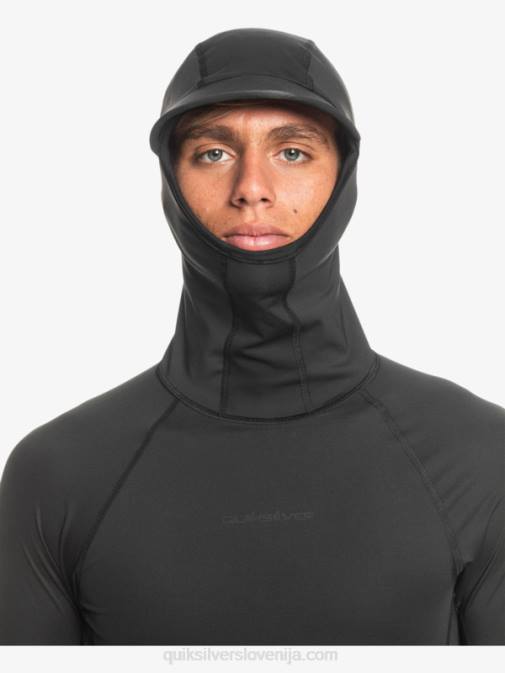 Quiksilver PJ4H1836 moški Črna ščitnik z dolgimi rokavi storm tripper