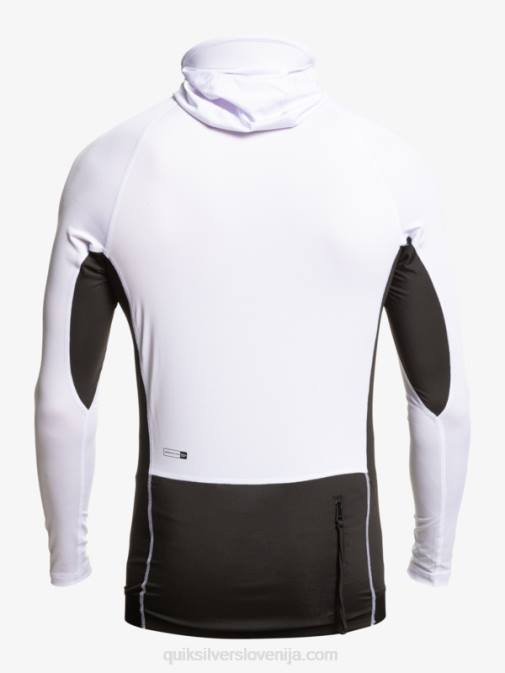 Quiksilver PJ4H1837 moški bela ščitnik z dolgimi rokavi storm tripper