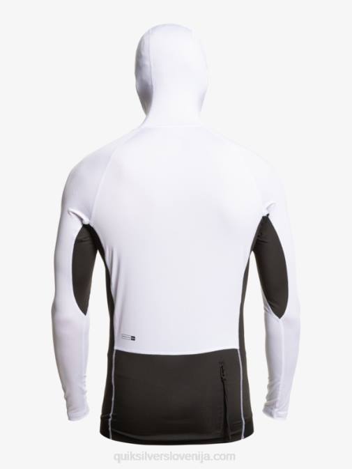 Quiksilver PJ4H1837 moški bela ščitnik z dolgimi rokavi storm tripper
