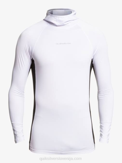 Quiksilver PJ4H1837 moški bela ščitnik z dolgimi rokavi storm tripper