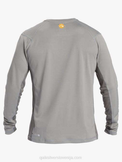 Quiksilver PJ4H258 moški morski pes majica z dolgimi rokavi Waterman iz bambusa karo 2 upf 50