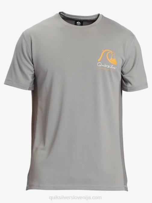 Quiksilver PJ4H274 moški morski pes majica s kratkimi rokavi Waterman iz bambusa karo 2 upf 50