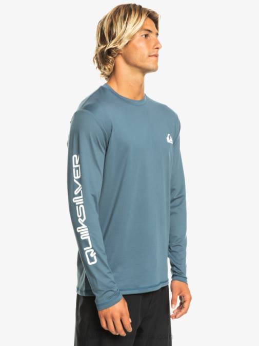 Quiksilver PJ4H402 moški Beringovo morje omni session majica za deskanje z dolgimi rokavi upf 50