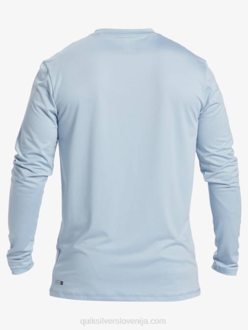 Quiksilver PJ4H404 moški nebeško modra omni session majica za deskanje z dolgimi rokavi upf 50