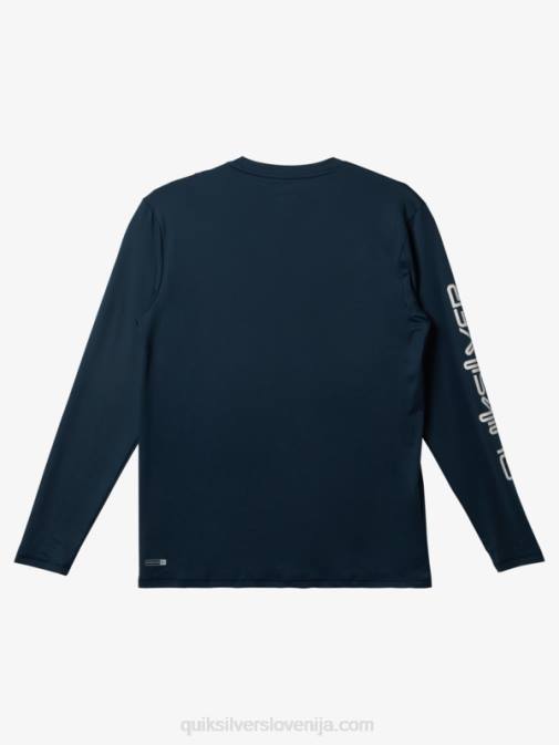 Quiksilver PJ4H405 moški polnočna mornarica omni session majica za deskanje z dolgimi rokavi upf 50