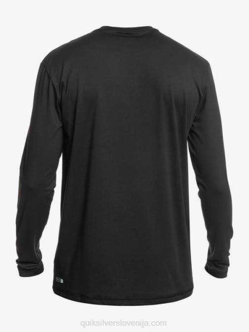 Quiksilver PJ4H406 moški Črna omni session majica za deskanje z dolgimi rokavi upf 50