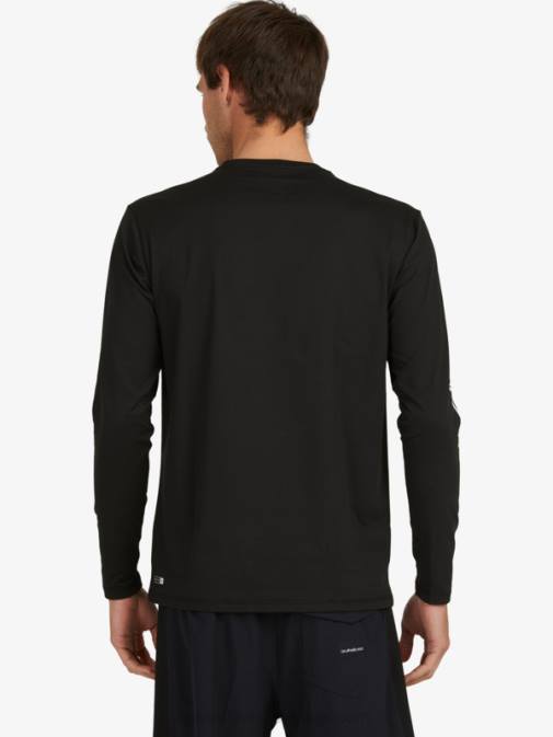 Quiksilver PJ4H406 moški Črna omni session majica za deskanje z dolgimi rokavi upf 50