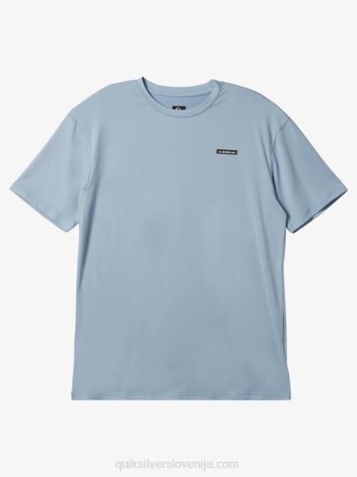 Quiksilver PJ4H540 moški nebeško modra majica s kratkimi rokavi omni session upf 50