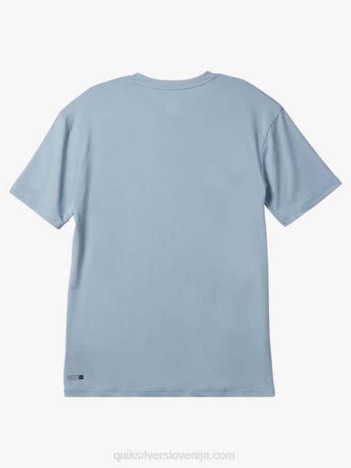 Quiksilver PJ4H540 moški nebeško modra majica s kratkimi rokavi omni session upf 50