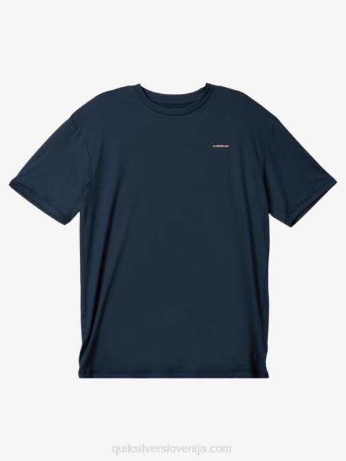 Quiksilver PJ4H541 moški polnočna mornarica majica s kratkimi rokavi omni session upf 50