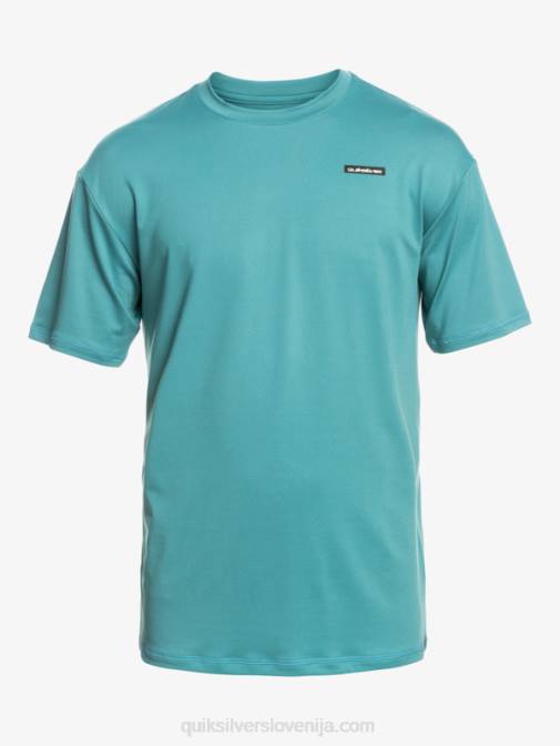 Quiksilver PJ4H542 moški brittany modra majica s kratkimi rokavi omni session upf 50