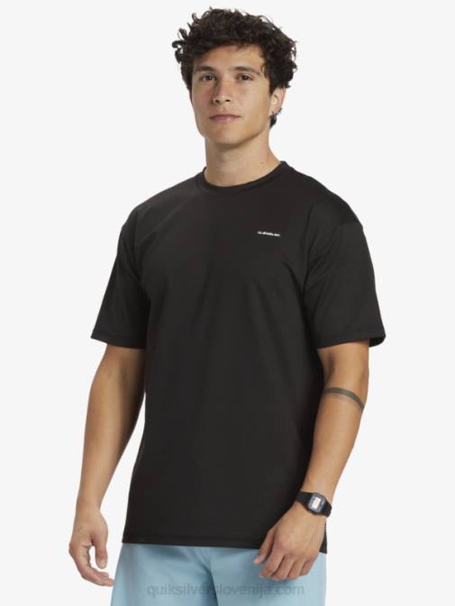 Quiksilver PJ4H543 moški Črna majica s kratkimi rokavi omni session upf 50