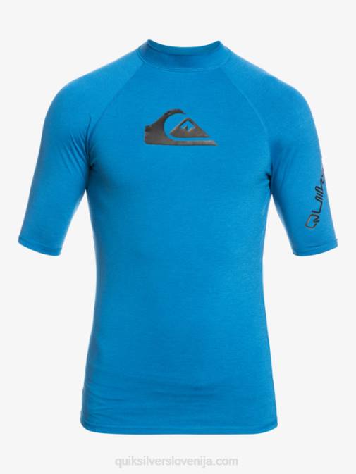 Quiksilver PJ4H814 moški dihalka modra vresa ščitnik za vse čase s kratkimi rokavi do 50