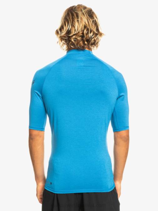 Quiksilver PJ4H814 moški dihalka modra vresa ščitnik za vse čase s kratkimi rokavi do 50