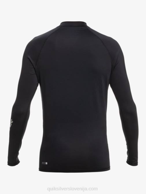 Quiksilver PJ4H817 moški Črna ščitnik za vse čase z dolgimi rokavi do 50