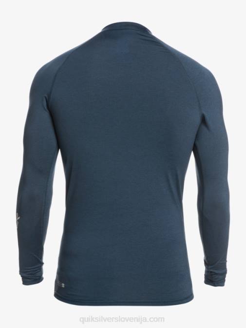 Quiksilver PJ4H820 moški mornarsko modri blazer heather ščitnik za vse čase z dolgimi rokavi do 50