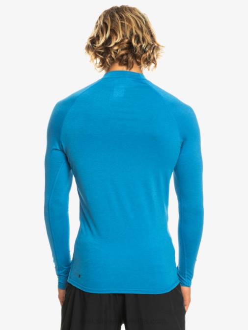 Quiksilver PJ4H822 moški dihalka modra vresa ščitnik za vse čase z dolgimi rokavi do 50