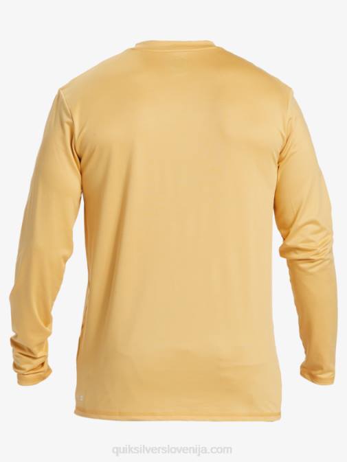Quiksilver PJ4H843 moški pšenica majica za surfanje z dolgimi rokavi s polnimi črtami do 50
