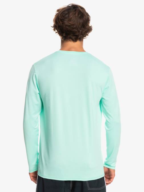 Quiksilver PJ4H845 moški kozarec za plažo majica za surfanje z dolgimi rokavi s polnimi črtami do 50