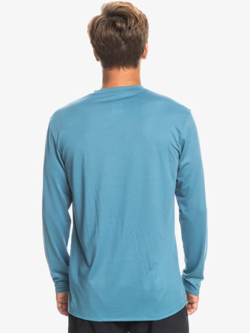 Quiksilver PJ4H847 moški provansalski majica za surfanje z dolgimi rokavi s polnimi črtami do 50