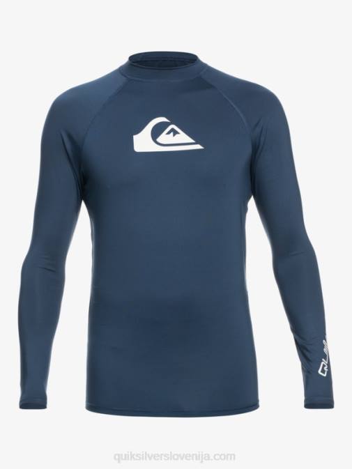 Quiksilver PJ4H853 moški insignija modra ščitnik za vse čase z dolgimi rokavi do 50